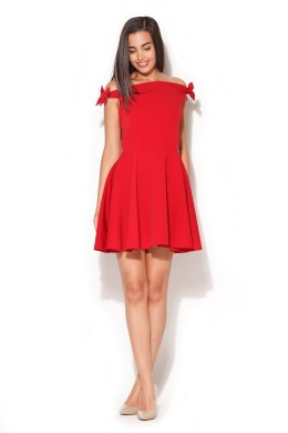 Produkt Przykładowy Sukienka K170 - Odcienie czerwieni