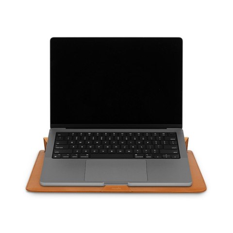 Moshi Muse 14" 3-in-1 Slim - Pokrowiec MacBook Pro 14" (2021) (Caramel Brown)