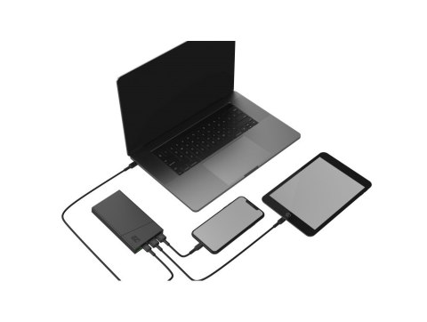 Green Cell PowerPlay10S - Power bank 10000mAh z szybkim ładowaniem 2x USB Ultra Charge oraz 2x USB-C PD 18W