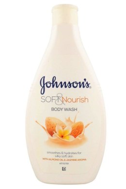 Johnson's Soft & Nourish Almond Oil & Jasmine Żel pod Prysznic 400 ml