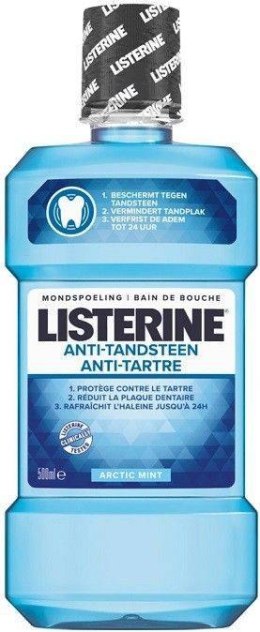 Listerine Anti-Tandsteen Płyn do Płukania Jamy Ustnej 500 ml