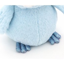 Przytulanka sówka niebieska fluffy - 22cm