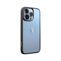 Crong Clear Cover - Etui iPhone 13 Pro Max (czarny)