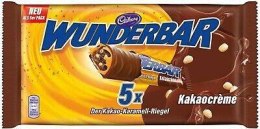 Cadbury Wunderbar Kokoacreme 48,5g 5 x 37 g