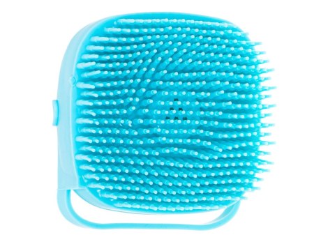 Szczotka silikonowa czyścik myjka do mycia psów kotów z dozownikiem miętowa