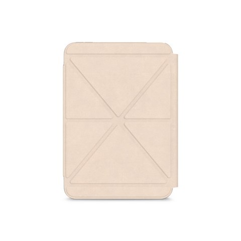 Moshi VersaCover - Etui origami iPad mini 6 (2021) z ładowaniem Apple Pencil (Savanna Beige)