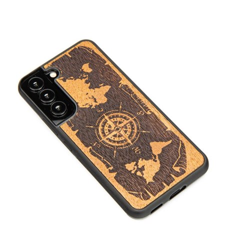 Bewood Róża Wiatrów Merbau - Etui do Samsung Galaxy S22