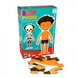 Gigantyczne puzzle, moje ciało, chłopiec, 26 el.