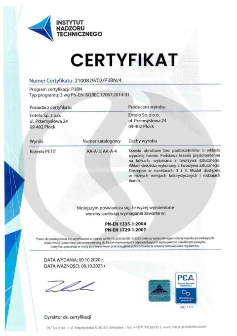 Petit Biały Monolith 06 rozmiar 3