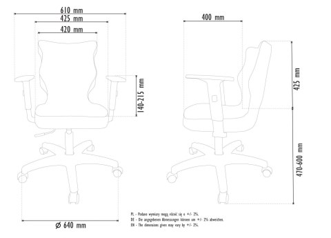 Duo Czarny Velvet 05 rozmiar 6