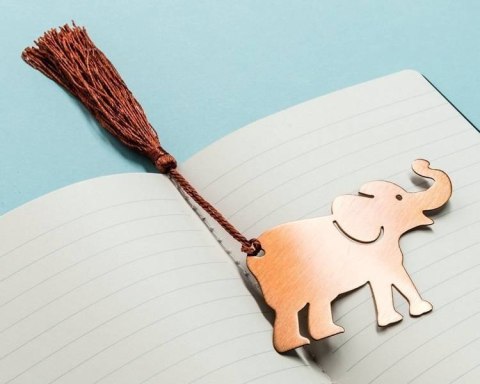 Zakładka do książki słonik