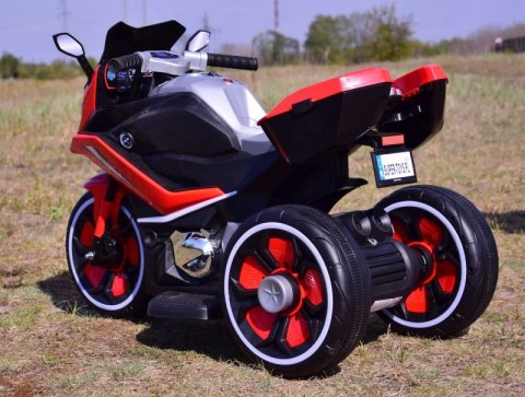 NAJNOWSZY WIELKI MOTOR MOTORCROSS - ŚWIECĄCE KOŁA ,PANEL, DŹWIĘKI /FB-618