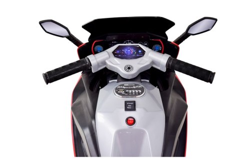 NAJNOWSZY WIELKI MOTOR MOTORCROSS - ŚWIECĄCE KOŁA ,PANEL, DŹWIĘKI /FB-618