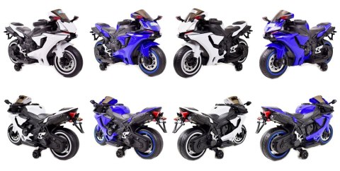 NAJNOWSZY WIELKI MOTOR ŚCIGACZ- ŚWIECĄCE KOŁA ,PANEL, DŹWIĘKI, GAZ W RĄCZCE /QD1900