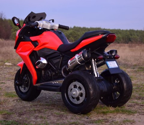 WIELKI MOTOR ŚCIGACZ, MIĘKKIE KOŁA EVA, MIĘKKIE SIEDZENIE STRONG 2 EXCLUSIVE/NEL-1300