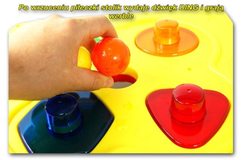 ŚLICZNY DWUSTRONNY STOLIK Z DŹWIĘKAMI/LM2131