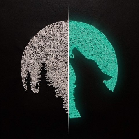 Obraz "Wilk", który świeci w nocy