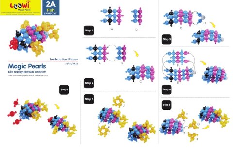 Klocki Loowi - Zestaw Green 125 el.