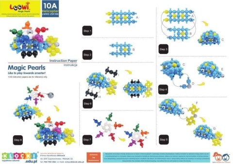 Klocki Loowi - Zestaw edukacyjny 525 el.