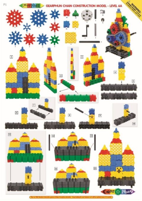 Zestaw uzupełniający GearPhun Łańcuszek 139 el.