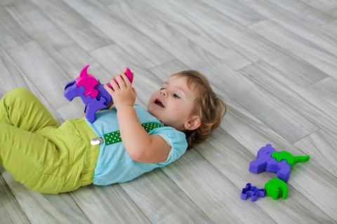 3D Puzzle zwierzęta 64 el.