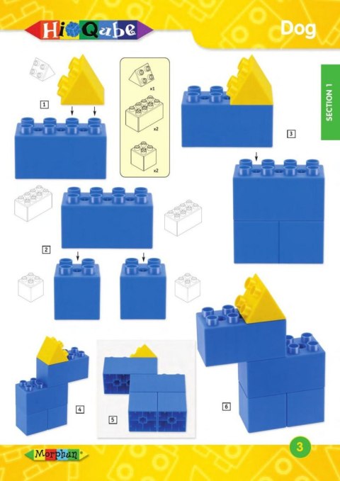 Instrukcje do klocków Morphun Hi-Qube 36 str.