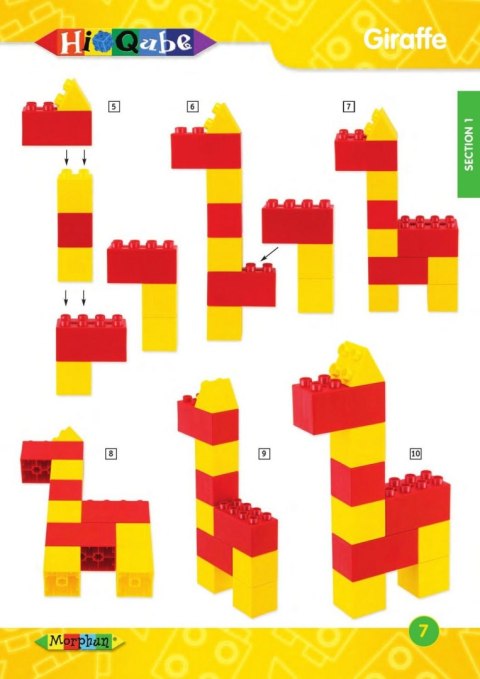 Instrukcje do klocków Morphun Hi-Qube 36 str.