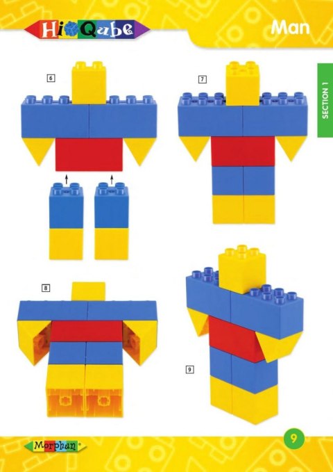 Instrukcje do klocków Morphun Hi-Qube 36 str.