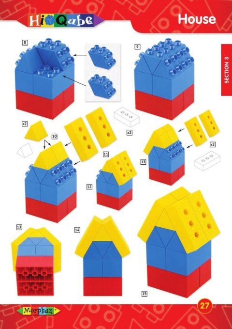 Instrukcje do klocków Morphun Hi-Qube 36 str.