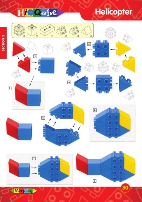 Instrukcje do klocków Morphun Hi-Qube 36 str.