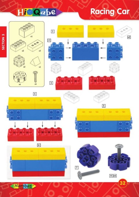 Instrukcje do klocków Morphun Hi-Qube 36 str.