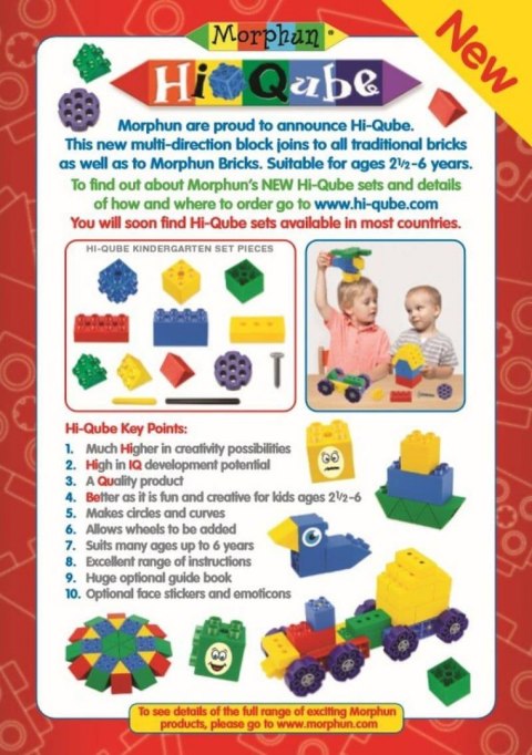 Morphun Hi-Qube 9 Modeli - Klocki konstrukcyjne