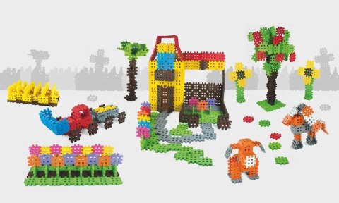 Zestaw edukacyjny - Klocki Mini Waffle 500 EDUel.