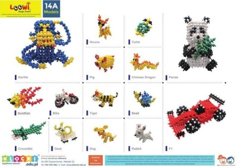 Klocki Loowi i Big Loowi Mix 200 el.