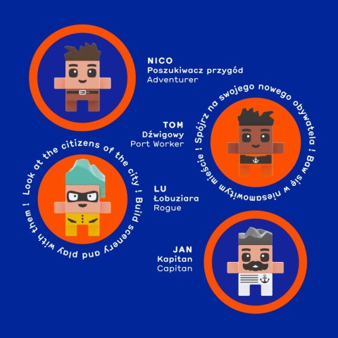 Klocki Mini Wafle - Port 248 el.