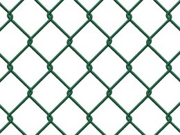 Siatka powlekana PCV - wys. 1,20 m , drut 3,2 mm - zielona - 10m