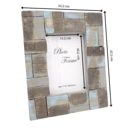 Drewniana ramka na zdjęcia 30352 mix - pod format zdjęcia 18x13cm