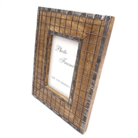 Drewniana ramka na zdjęcia - A-1638; format zdjęcia: 10x15cm