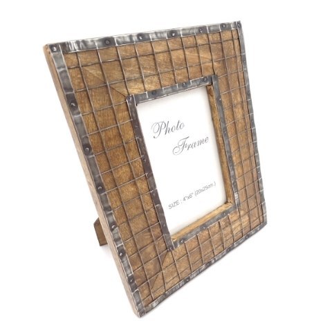 Drewniana ramka na zdjęcia - A-1638; format zdjęcia: 10x15cm