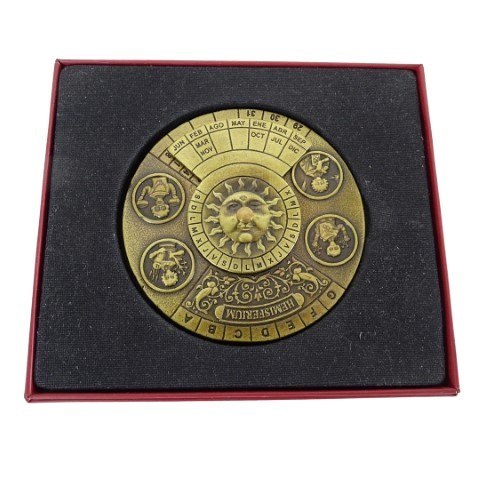 Mosiężny kalendarz wieczysty H27