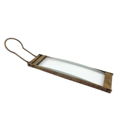 Prostokątna lupa MFK w skórzanym etui