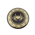 Rak - znak zodiaku - magnes. Śr. 6cm; metal emaliowany