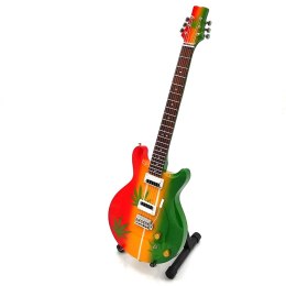 Mini gitara -Bob Marley -Tribute - Ganja, skala 1:4; MGT-0468