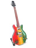 Mini gitara -Bob Marley -Tribute - Ganja, skala 1:4; MGT-0468