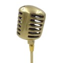 Statuetka mikrofon retro - 92715B