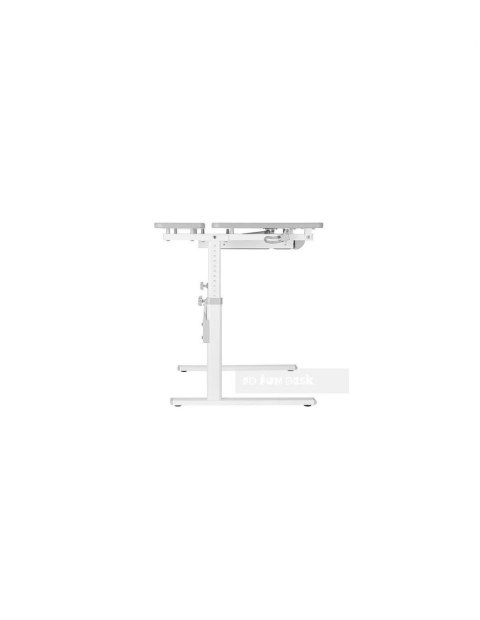 Colore Grey - Regulowane biurko dziecięce