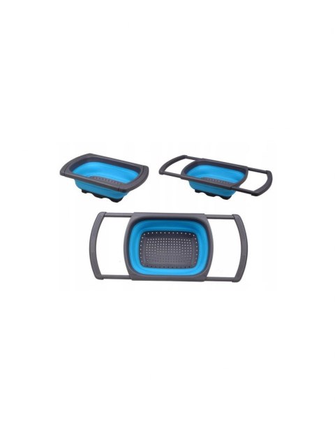 Składany Druszlak Cedzak Sitko - Koszyk z uchwytem