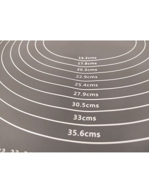 Stolnica silikonowa i wałek z akcesoriami 7 elementów