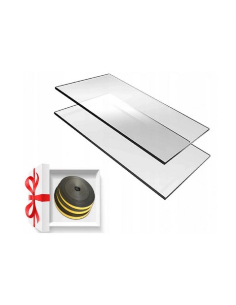 Szyba czyszcząca się do Kominka, pieca na wymiar