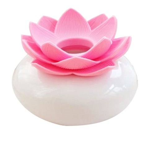 LOTOS pojemnik na pałeczki i wykałaczki - RÓŻOWY